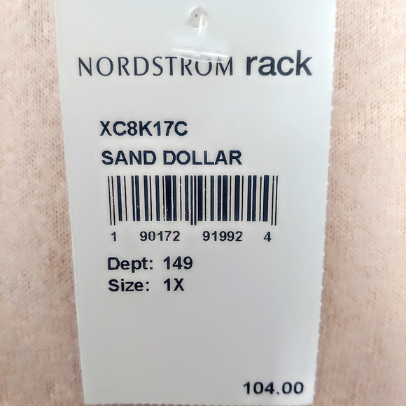 Bobeau Zoey Pearl Bead Cozy Cardigan Plus Size - Picture 6 of 7